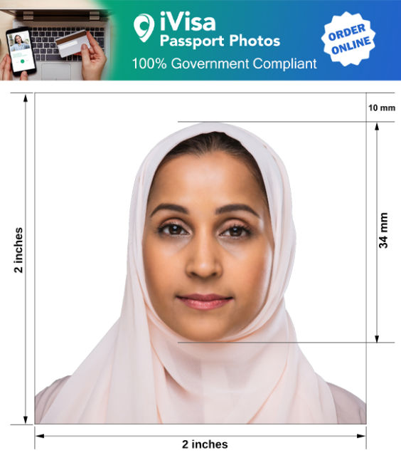 Afghanistan Passport/Visa Photo Requirements and size
