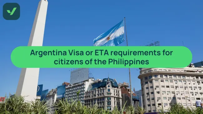 Argentina Visa/ETA requirements for Philippines citizens | iVisa cover image