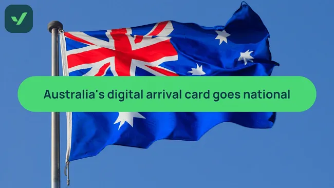 Australia's digital arrival card goes nationwide cover image
