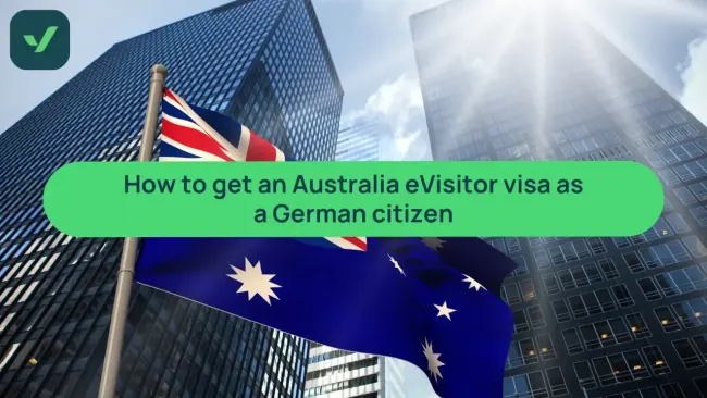Australian visa for German passport holder cover image