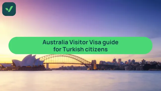 Australia Visitor Visa guide for Turkey citizens cover image