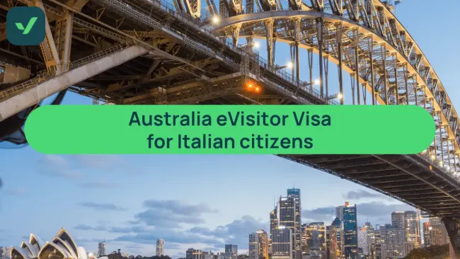 Australia eVisitor Visa for Italian citizens | iVisa cover image