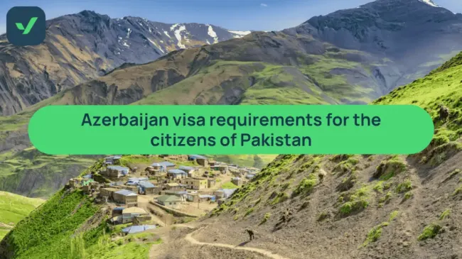 Azerbaijan visa requirements for the citizens of Pakistan cover image