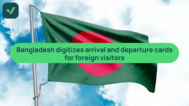Bangladesh launches online arrival and departure cards cover image