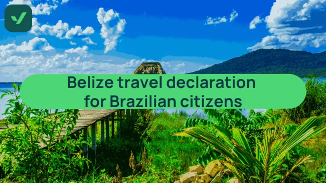 Belize travel declaration for Brazilian citizens: Everything you need before you fly cover image