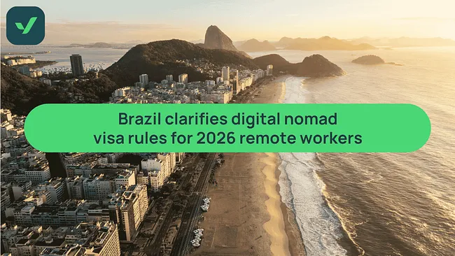 Brazil clarifies digital nomad visa rules for 2026 cover image