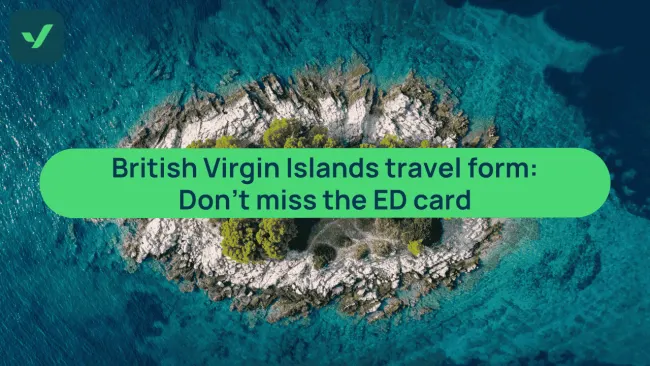 British Virgin Islands travel form: Don’t miss the ED card cover image