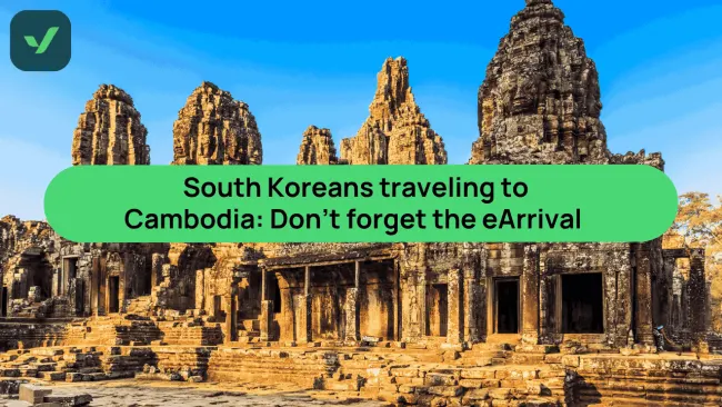 Cambodia eArrival for South Koreans: What you must know | iVisa cover image