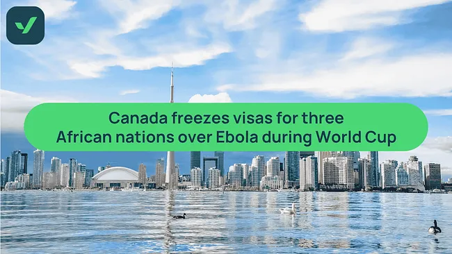Canada freezes visas for three African nations over Ebola cover image