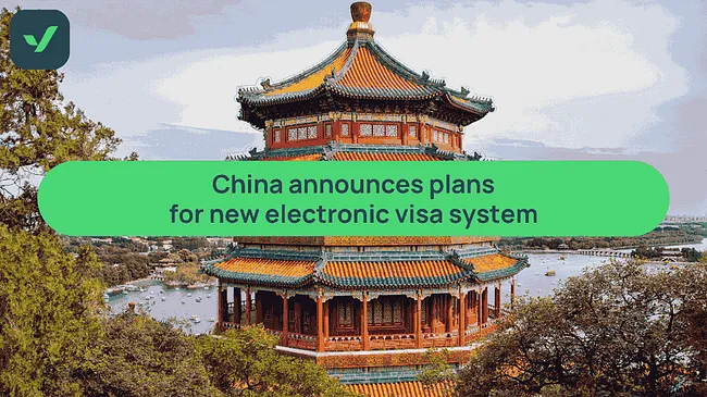 China announces plans for new electronic visa system | iVisa cover image