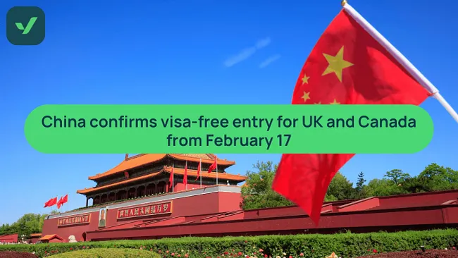China visa-free entry for UK and Canada from Feb 17 | iVisa cover image