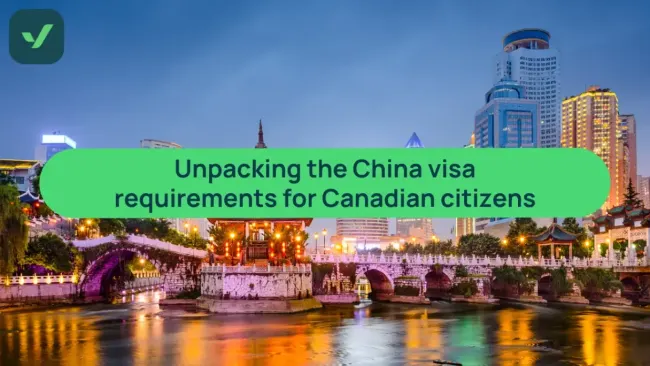 China Tourist Visa for Canadian citizens: Complete guide cover image