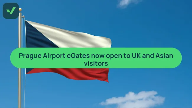 Prague Airport opens eGates to UK and Asian travelers cover image