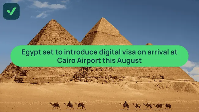 Egypt to launch digital visa on arrival in August 2026 cover image
