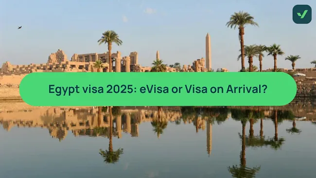 Best Egypt visa 2025: eVisa vs visa on arrival guide cover image