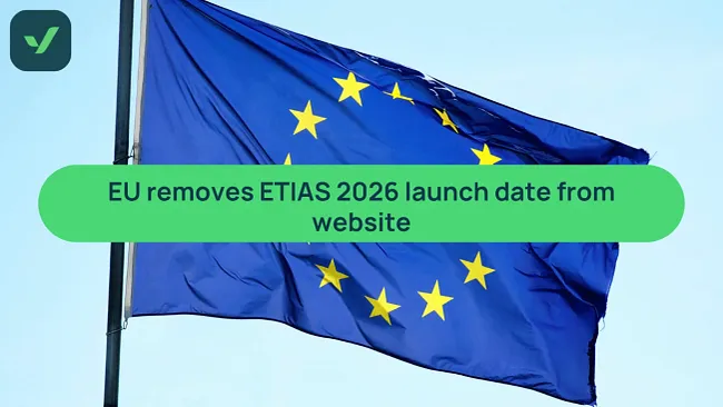 EU removes ETIAS 2026 launch date from website cover image