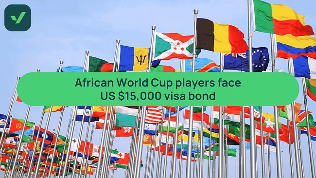 African World Cup players face US $15,000 visa bond cover image