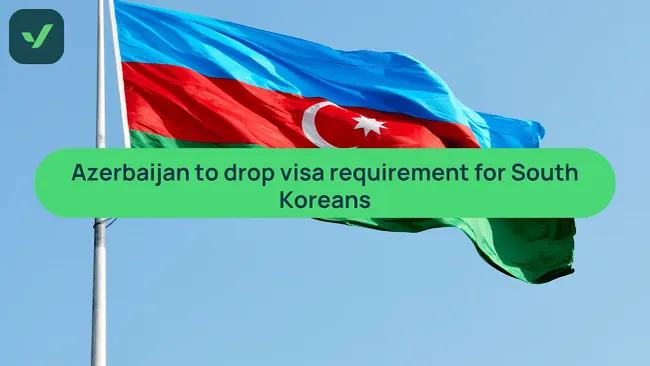 Azerbaijan announces visa-free entry for South Koreans cover image