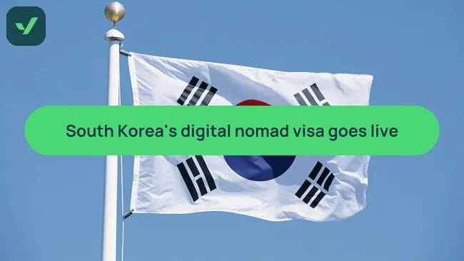 South Korea launches digital nomad visa cover image