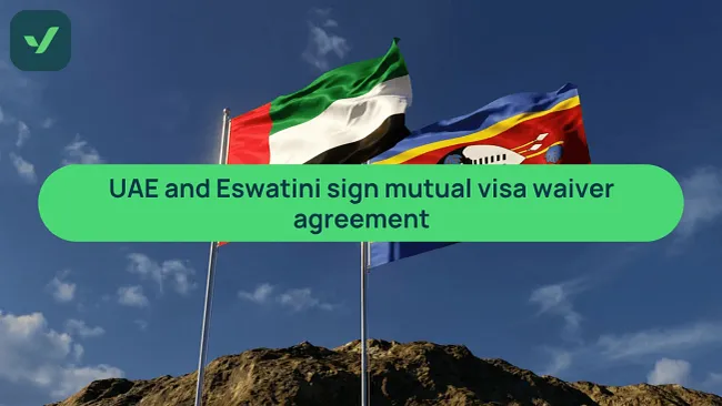 UAE and Eswatini sign mutual visa waiver agreement cover image