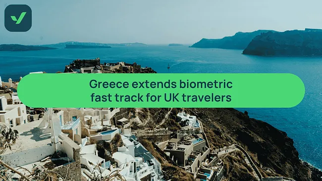 EES: Greece extends biometric fast track for UK travelers cover image