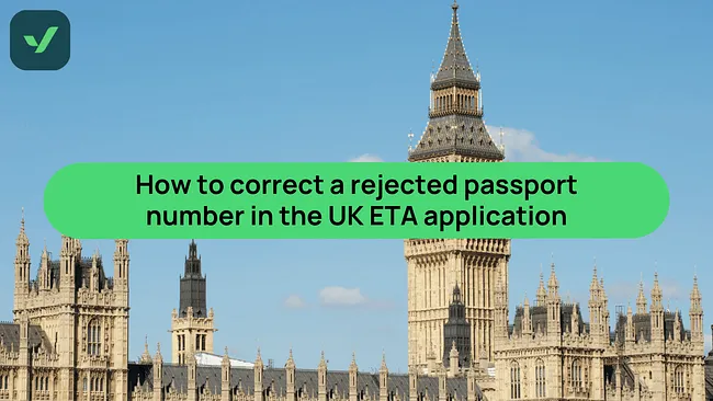 How to fix a passport number in the UK ETA form | iVisa cover image
