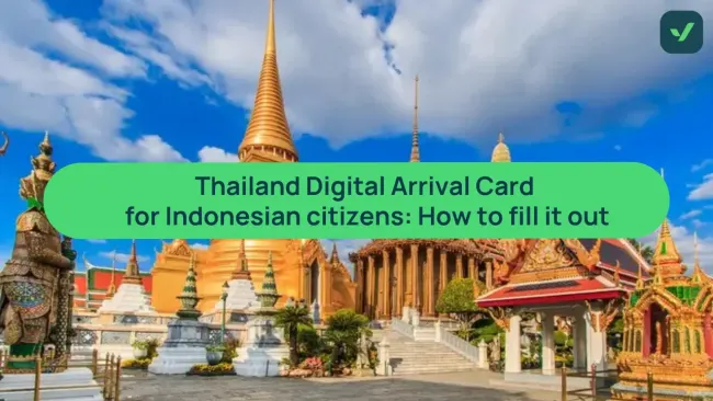 Thailand Digital Arrival Card for Indonesian citizens made easy cover image