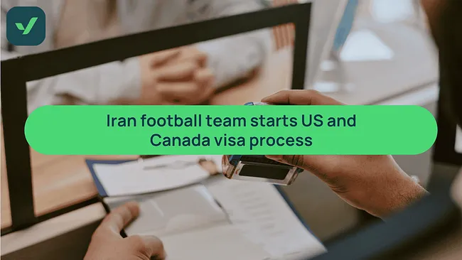 Iran football team starts US and Canada visa process cover image