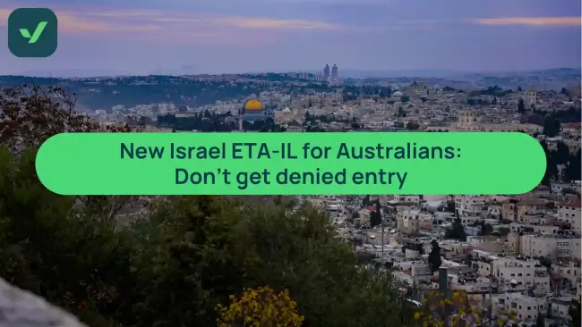 New Israel ETA for Australians: Don’t get denied entry | iVisa cover image