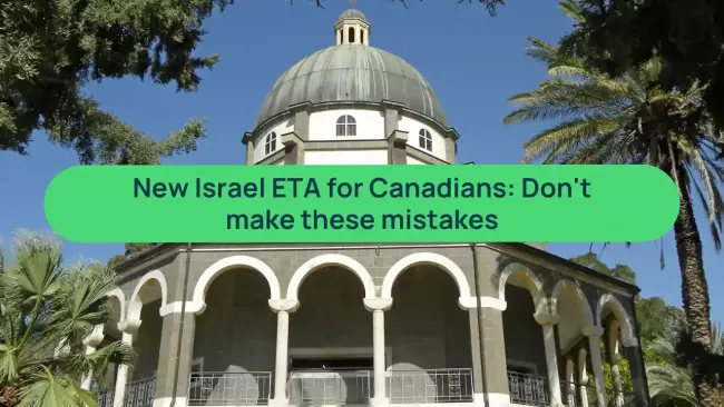 New Israel ETA for Canadians: Don't make these mistakes | iVisa cover image