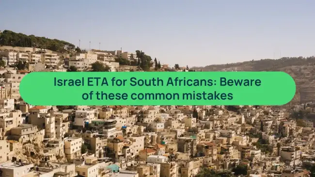 Israel ETA for South Africans: Avoid these mistakes | iVisa cover image