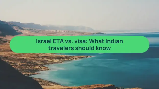Israel eVisa vs. ETA: What Indian travelers must know | iVisa cover image