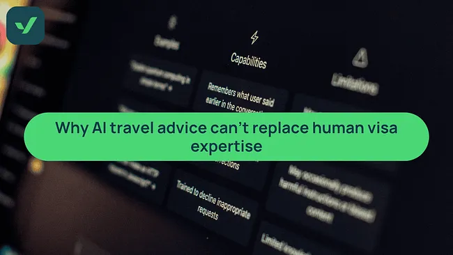 Why AI travel advice can’t replace human visa expertise cover image
