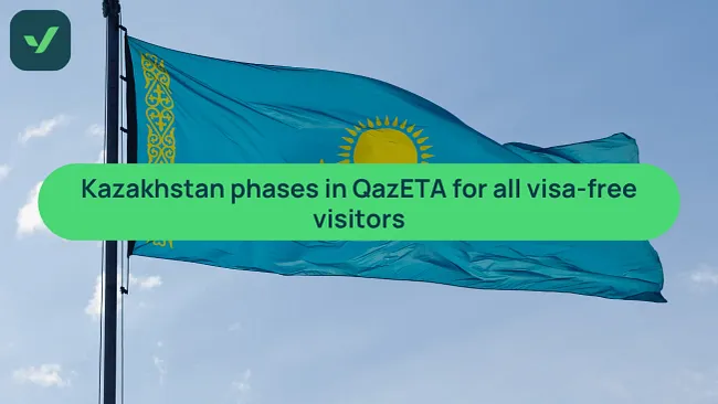 Kazakhstan phases in QazETA for all visa-free visitors cover image