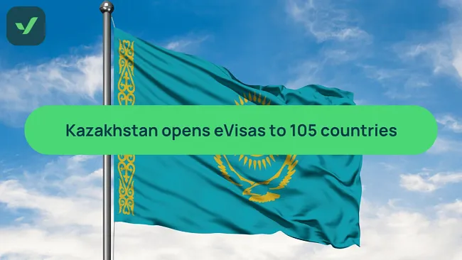 Kazakhstan opens eVisas to citizens of 105 countries cover image