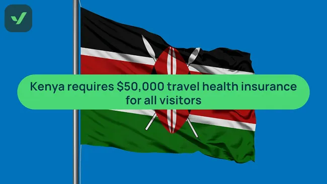 Kenya mandates $50,000 travel health insurance for visitors cover image