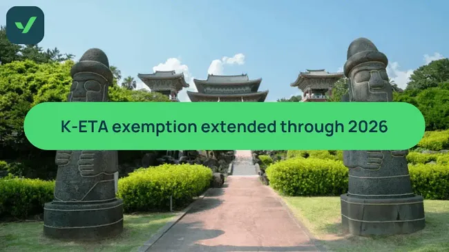 South Korea extends K-ETA exemption through 2026 | iVisa cover image