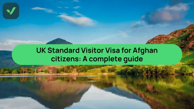 UK Standard Visitor Visa for Afghan citizens: Complete guide cover image