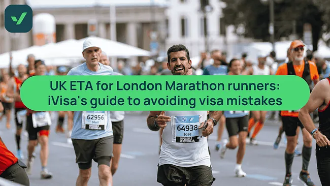 iVisa's UK ETA guide for London Marathon runners cover image