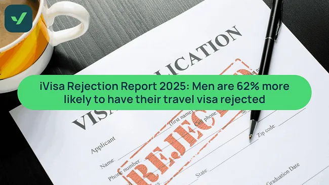 Men more likely to face visa rejection, data shows | iVisa cover image