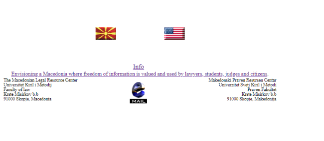Ресурс правовой информации Республики Македония cover image