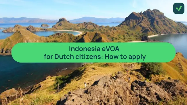 Best option for Dutch citizens applying for the Indonesia eVOA cover image