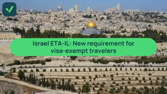 Israel ETA-IL: New requirement for visa-exempt travelers in 2025 cover image