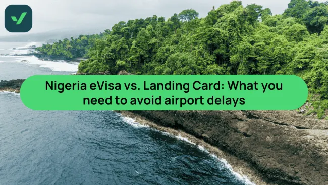 Nigeria Landing Card vs. eVisa: Key differences explained | iVisa cover image