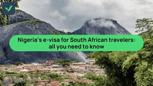 Nigeria Tourist e-Visa on Arrival for Citizens of South Africa cover image