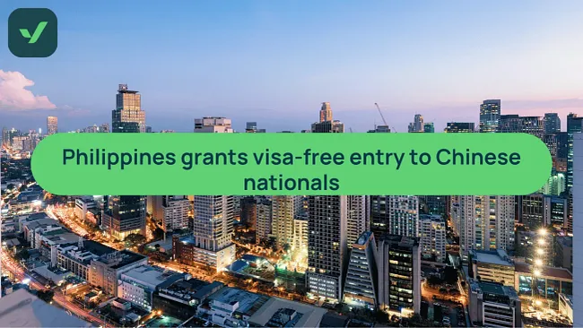 Philippines grants visa-free entry to Chinese | iVisa cover image