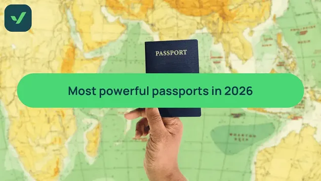 Most powerful passports in 2026, ranked | iVisa cover image