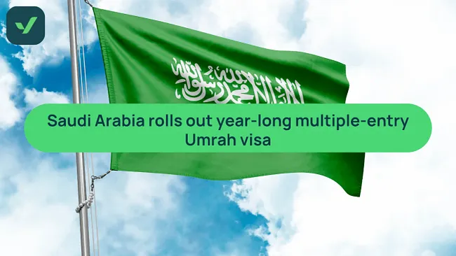 Saudi Arabia rolls out year-long multiple-entry Umrah visa cover image