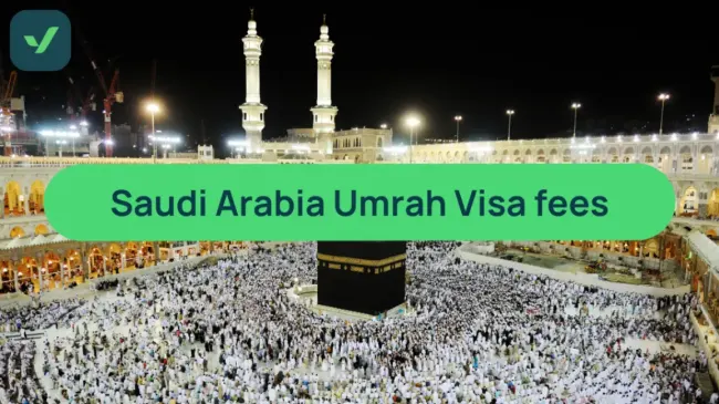 Umrah Visa Price - Avoid Hidden Government Fees | 15 days | 3 month cover image
