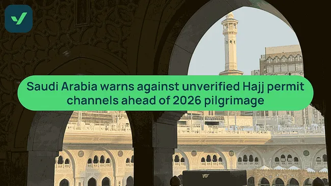 Saudi Arabia warns against fake Hajj offers 2026 cover image